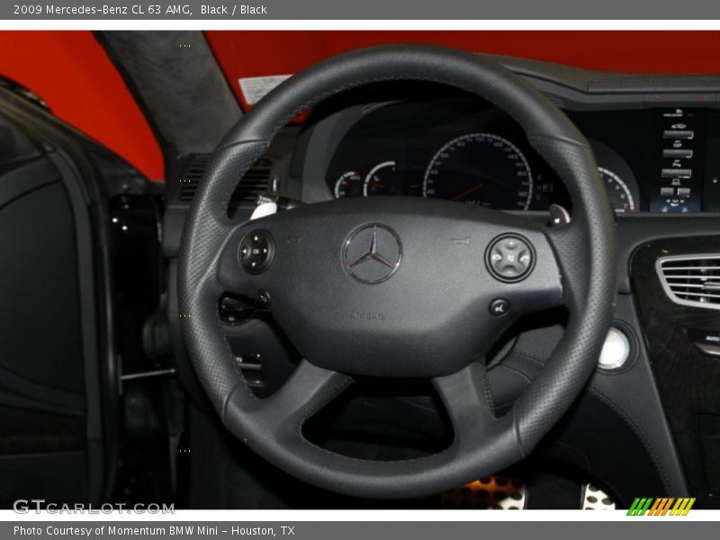 Black / Black 2009 Mercedes-Benz CL 63 AMG