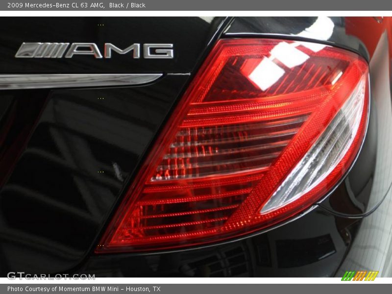 Black / Black 2009 Mercedes-Benz CL 63 AMG