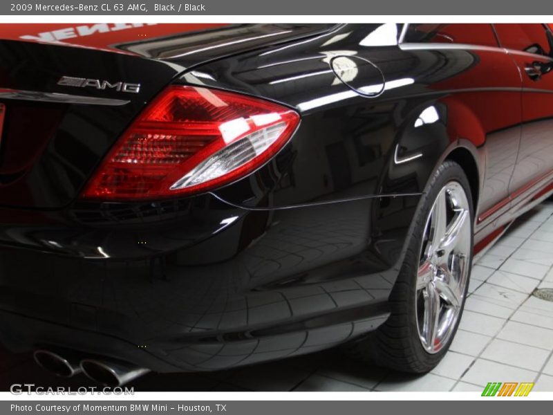Black / Black 2009 Mercedes-Benz CL 63 AMG