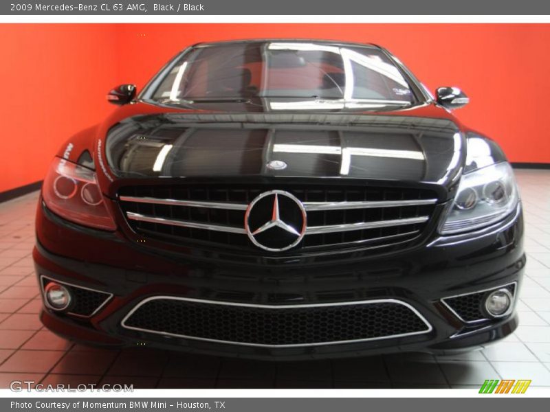 Black / Black 2009 Mercedes-Benz CL 63 AMG