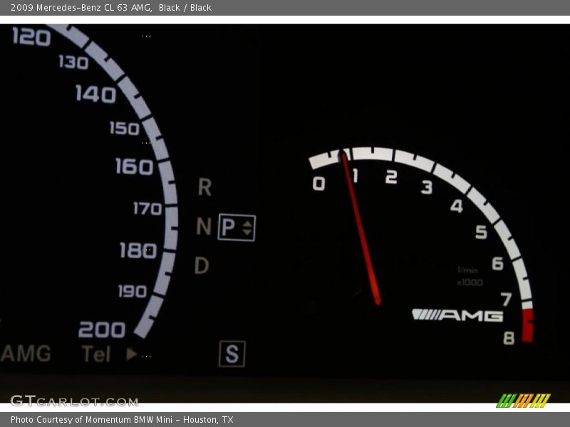Black / Black 2009 Mercedes-Benz CL 63 AMG