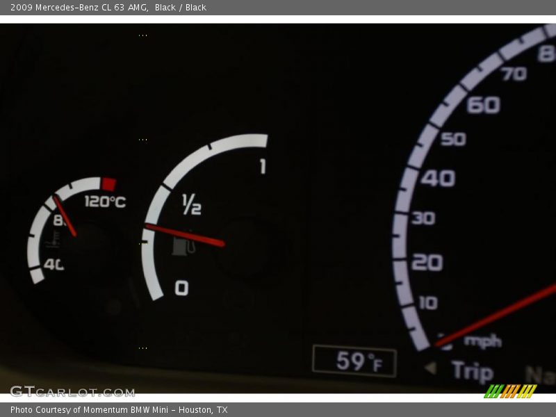 Black / Black 2009 Mercedes-Benz CL 63 AMG