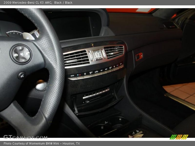 Black / Black 2009 Mercedes-Benz CL 63 AMG