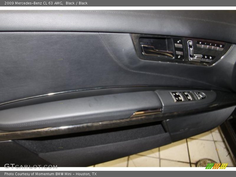 Black / Black 2009 Mercedes-Benz CL 63 AMG