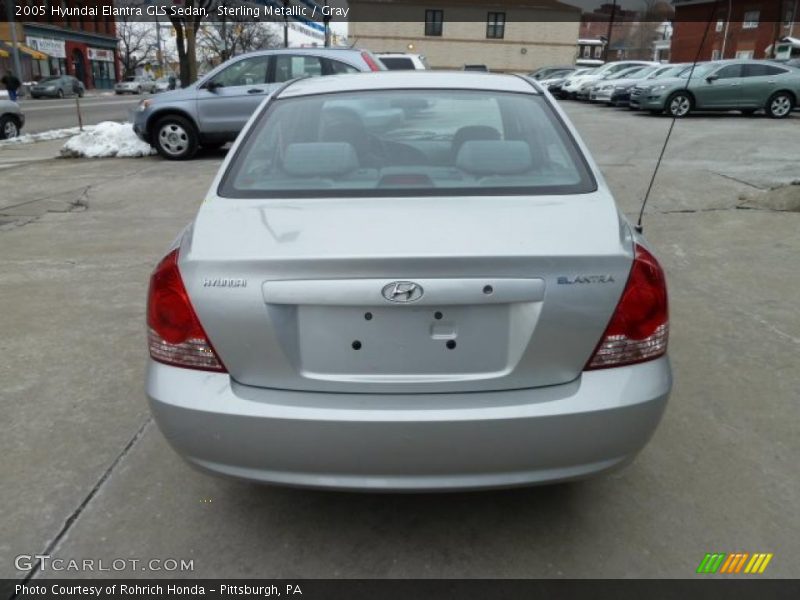 Sterling Metallic / Gray 2005 Hyundai Elantra GLS Sedan