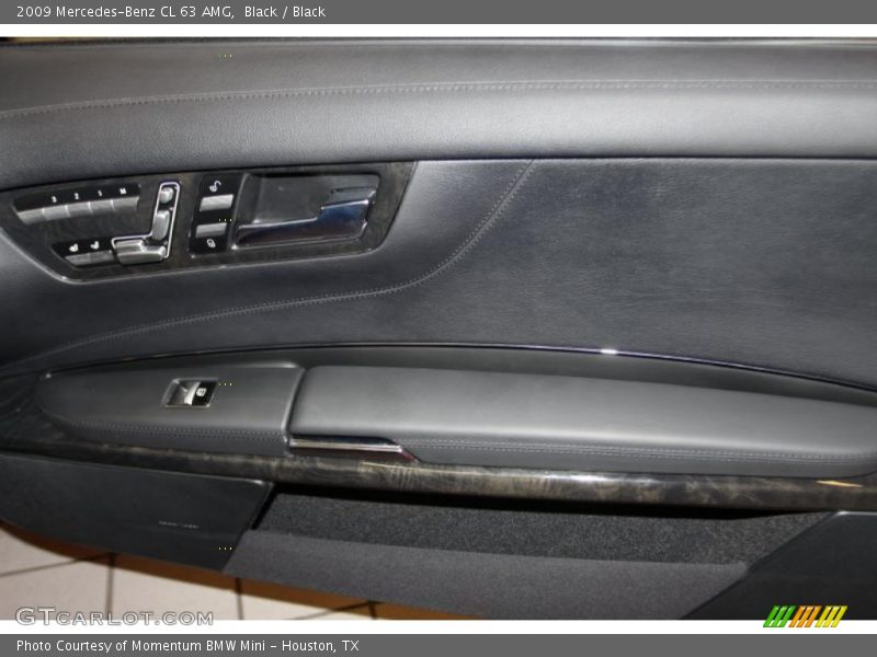 Black / Black 2009 Mercedes-Benz CL 63 AMG