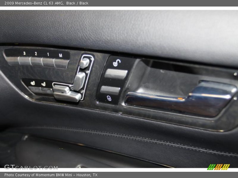 Black / Black 2009 Mercedes-Benz CL 63 AMG