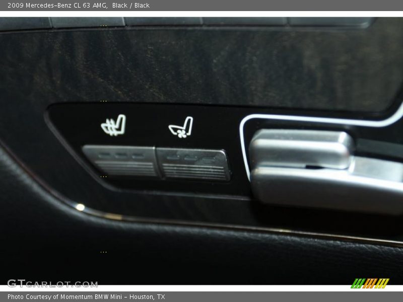 Black / Black 2009 Mercedes-Benz CL 63 AMG