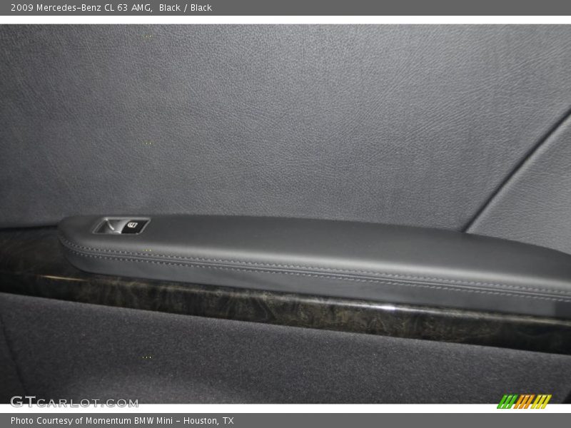 Black / Black 2009 Mercedes-Benz CL 63 AMG