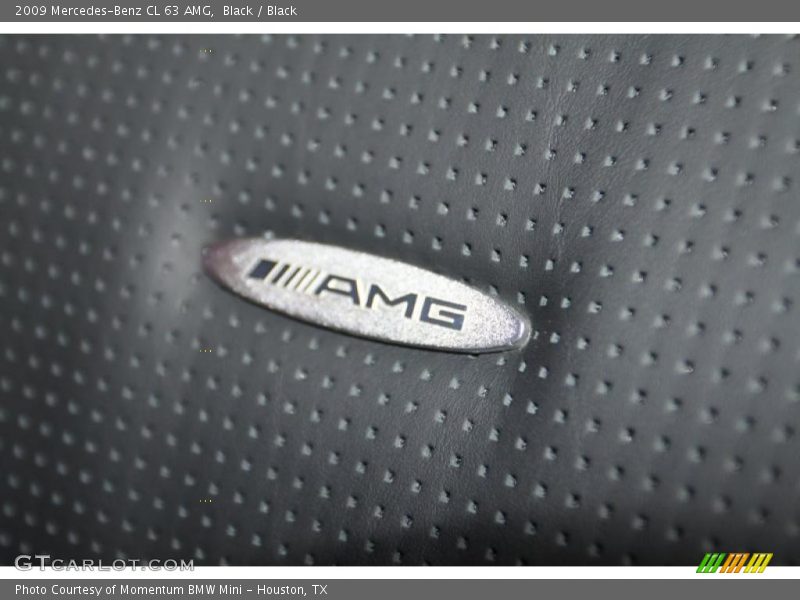 Black / Black 2009 Mercedes-Benz CL 63 AMG