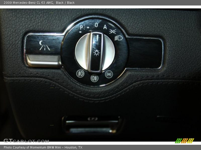 Black / Black 2009 Mercedes-Benz CL 63 AMG