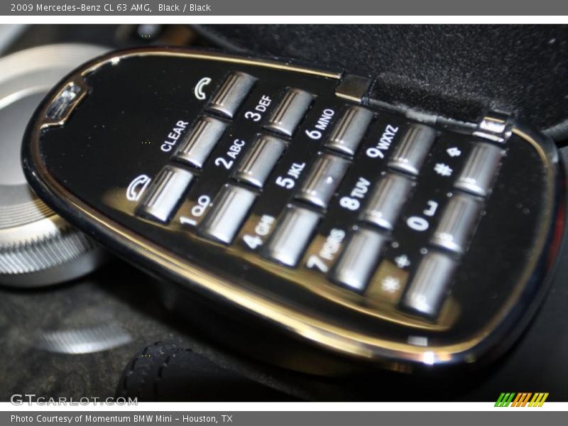 Black / Black 2009 Mercedes-Benz CL 63 AMG