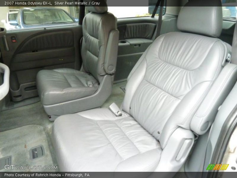 Silver Pearl Metallic / Gray 2007 Honda Odyssey EX-L