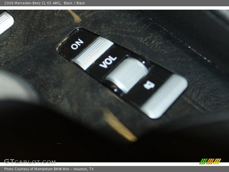 Black / Black 2009 Mercedes-Benz CL 63 AMG