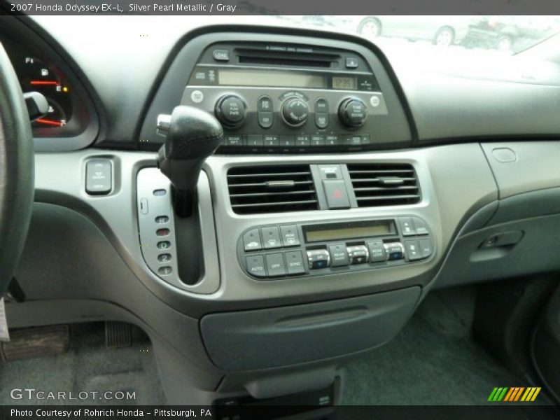 Silver Pearl Metallic / Gray 2007 Honda Odyssey EX-L