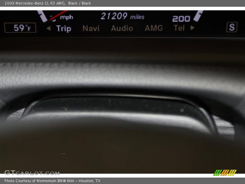 Black / Black 2009 Mercedes-Benz CL 63 AMG