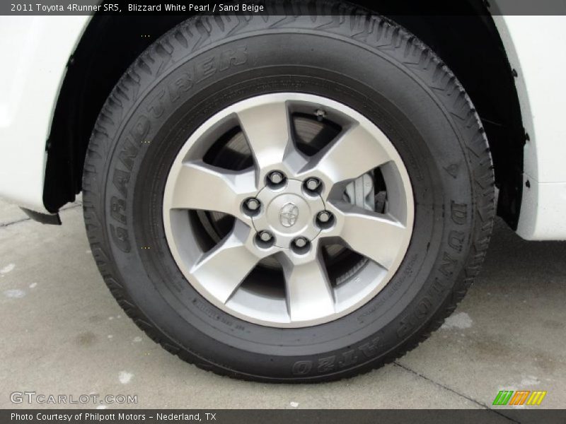 Blizzard White Pearl / Sand Beige 2011 Toyota 4Runner SR5