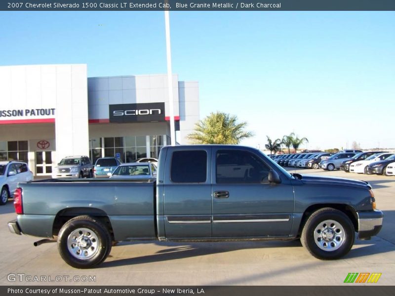 Blue Granite Metallic / Dark Charcoal 2007 Chevrolet Silverado 1500 Classic LT Extended Cab