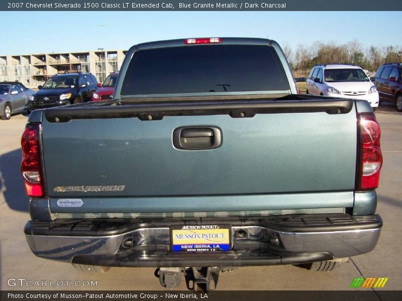 Blue Granite Metallic / Dark Charcoal 2007 Chevrolet Silverado 1500 Classic LT Extended Cab