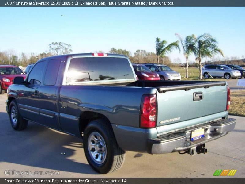 Blue Granite Metallic / Dark Charcoal 2007 Chevrolet Silverado 1500 Classic LT Extended Cab