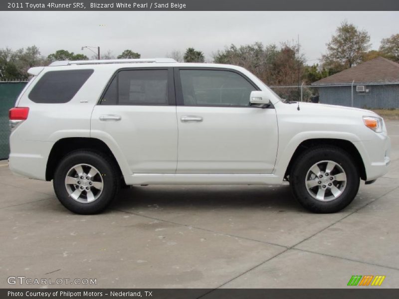 Blizzard White Pearl / Sand Beige 2011 Toyota 4Runner SR5