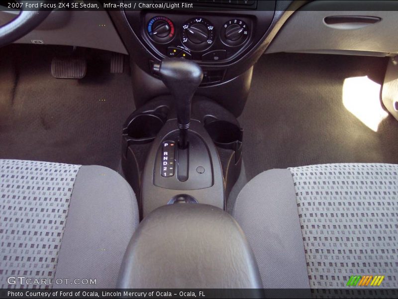 Infra-Red / Charcoal/Light Flint 2007 Ford Focus ZX4 SE Sedan