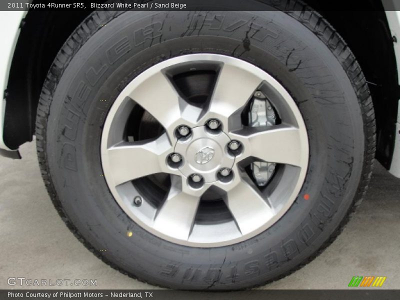 Blizzard White Pearl / Sand Beige 2011 Toyota 4Runner SR5