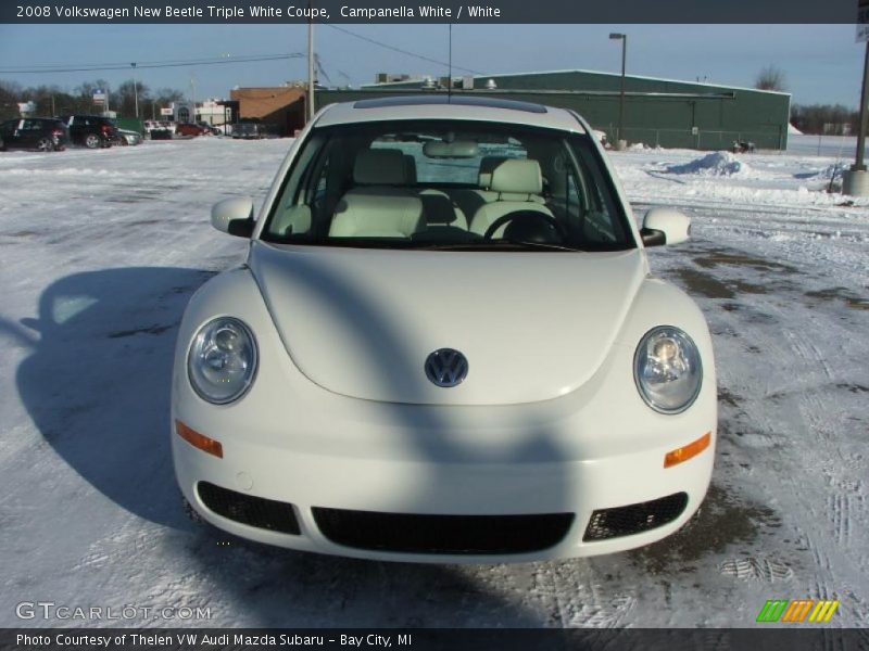 Campanella White / White 2008 Volkswagen New Beetle Triple White Coupe