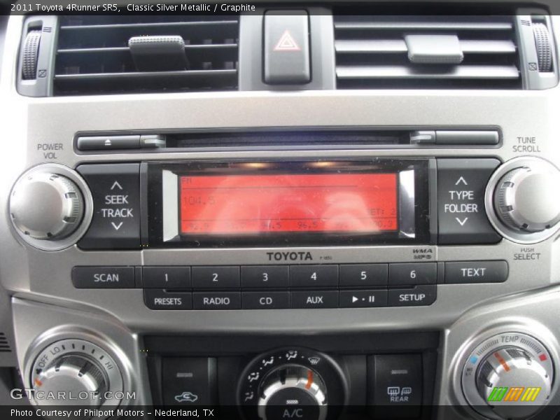 Classic Silver Metallic / Graphite 2011 Toyota 4Runner SR5