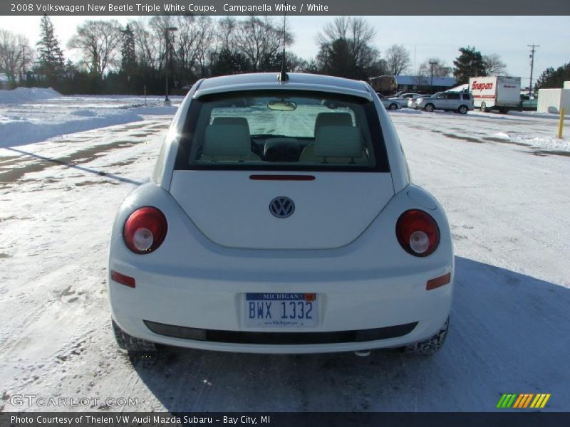 Campanella White / White 2008 Volkswagen New Beetle Triple White Coupe