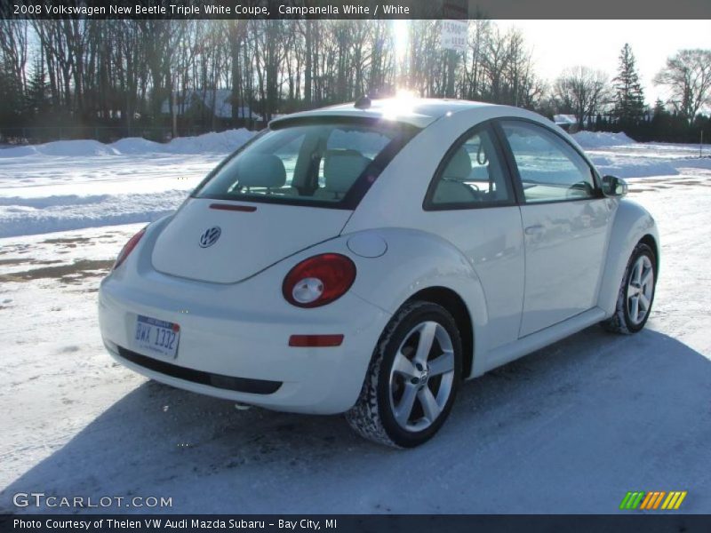 Campanella White / White 2008 Volkswagen New Beetle Triple White Coupe