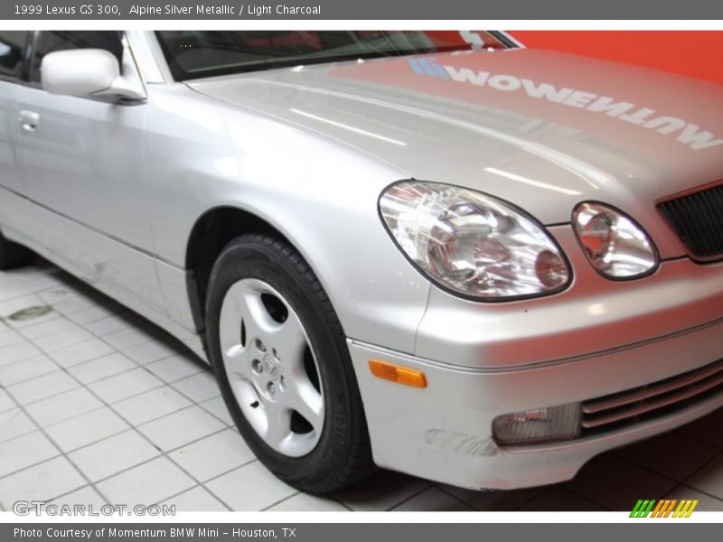 Alpine Silver Metallic / Light Charcoal 1999 Lexus GS 300
