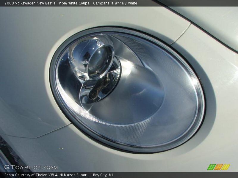 Campanella White / White 2008 Volkswagen New Beetle Triple White Coupe