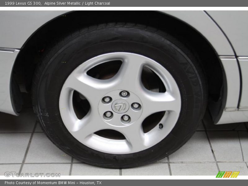 Alpine Silver Metallic / Light Charcoal 1999 Lexus GS 300
