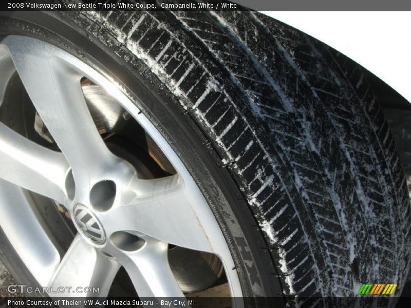 Campanella White / White 2008 Volkswagen New Beetle Triple White Coupe