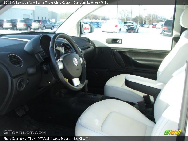 Campanella White / White 2008 Volkswagen New Beetle Triple White Coupe