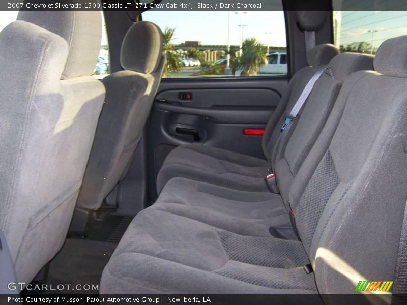 Black / Dark Charcoal 2007 Chevrolet Silverado 1500 Classic LT  Z71 Crew Cab 4x4
