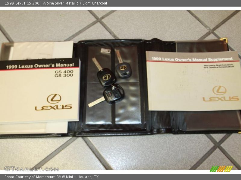 Alpine Silver Metallic / Light Charcoal 1999 Lexus GS 300