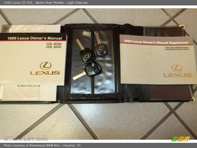 Alpine Silver Metallic / Light Charcoal 1999 Lexus GS 300