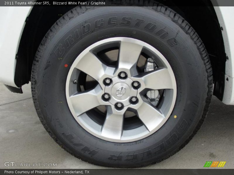 Blizzard White Pearl / Graphite 2011 Toyota 4Runner SR5