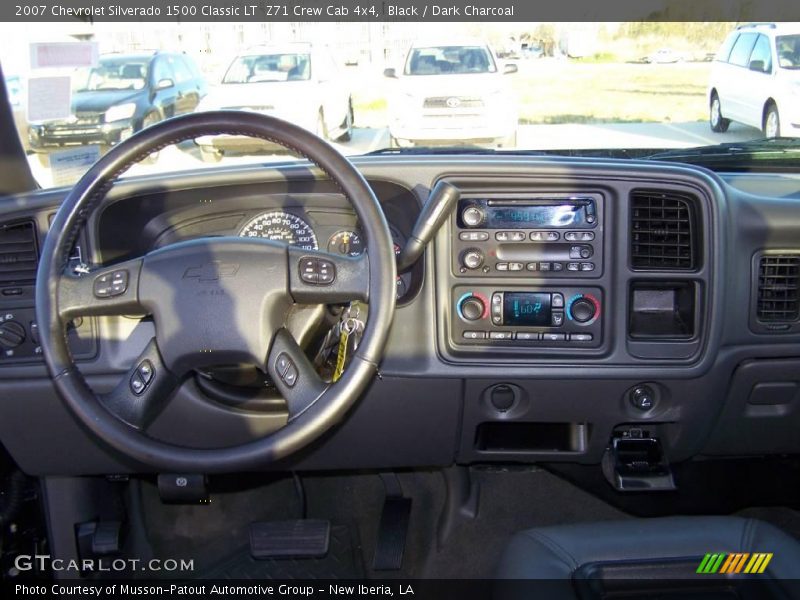 Black / Dark Charcoal 2007 Chevrolet Silverado 1500 Classic LT  Z71 Crew Cab 4x4
