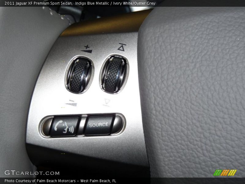 Controls of 2011 XF Premium Sport Sedan