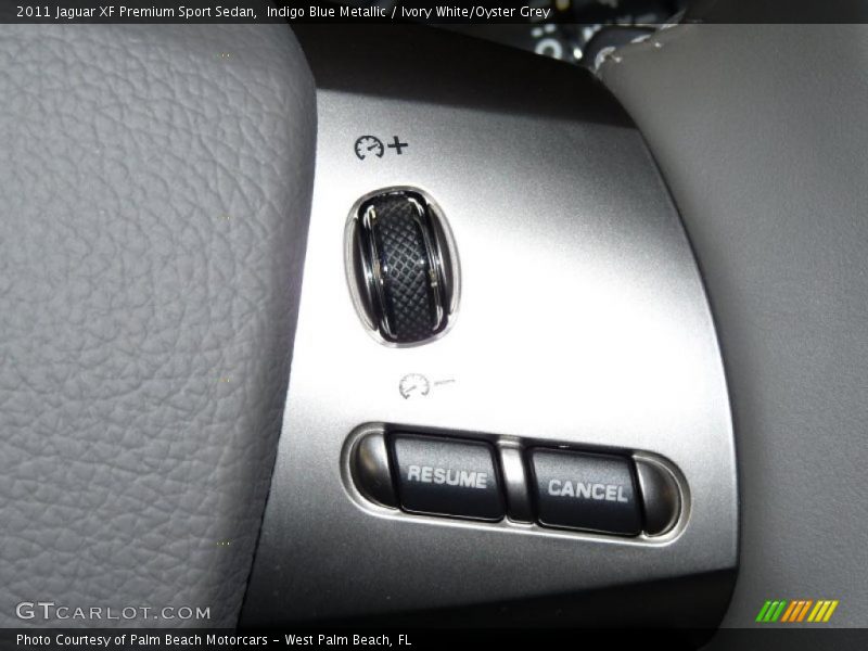 Controls of 2011 XF Premium Sport Sedan