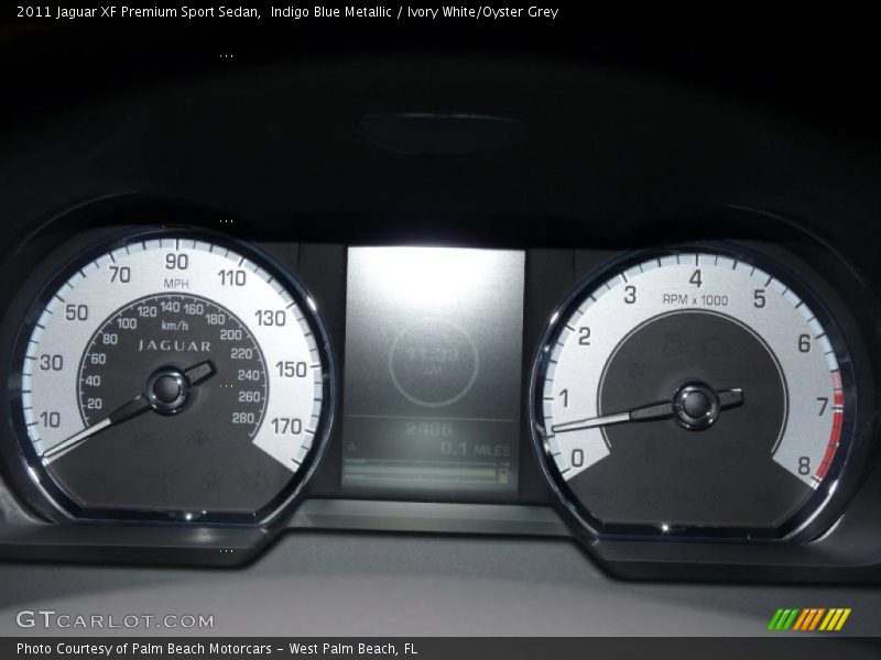  2011 XF Premium Sport Sedan Premium Sport Sedan Gauges