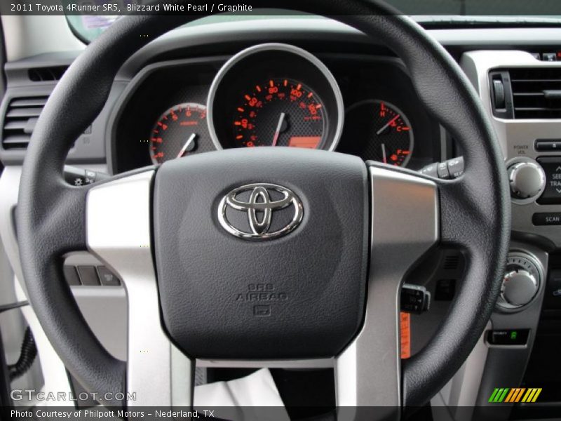 Blizzard White Pearl / Graphite 2011 Toyota 4Runner SR5