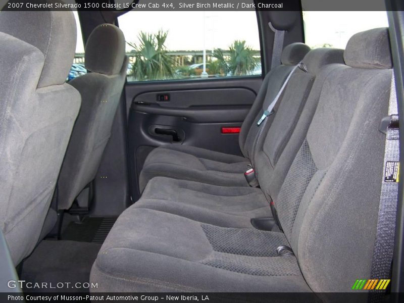 Silver Birch Metallic / Dark Charcoal 2007 Chevrolet Silverado 1500 Classic LS Crew Cab 4x4