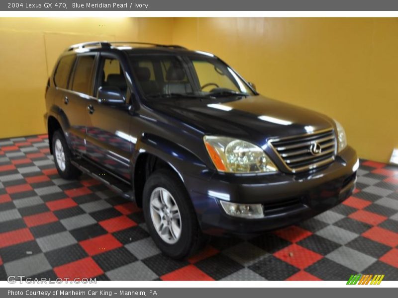Blue Meridian Pearl / Ivory 2004 Lexus GX 470