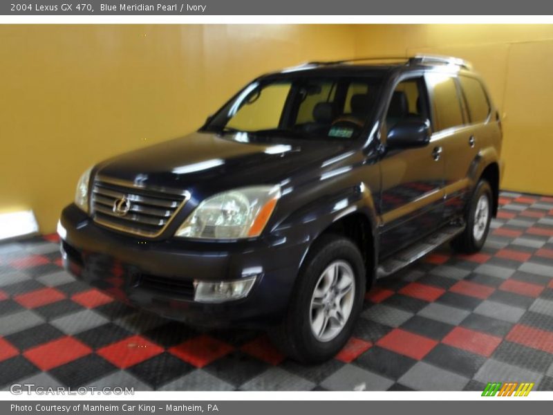 Blue Meridian Pearl / Ivory 2004 Lexus GX 470