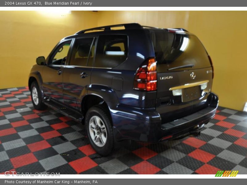Blue Meridian Pearl / Ivory 2004 Lexus GX 470
