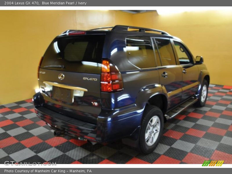 Blue Meridian Pearl / Ivory 2004 Lexus GX 470
